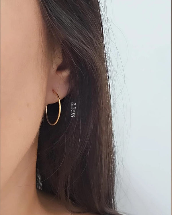 Candongas 2.2cm diamantadas