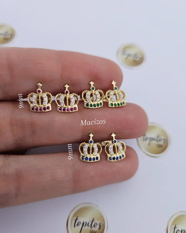 Topos Coronas 9mm macizas.