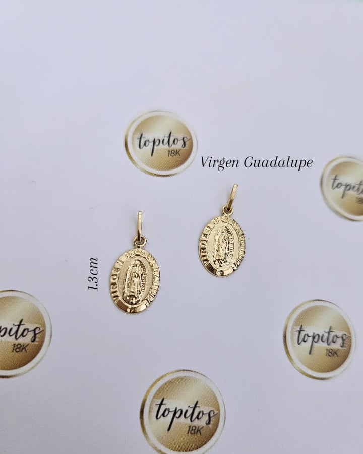 Dije Virgen Guadalupe 1.3cm