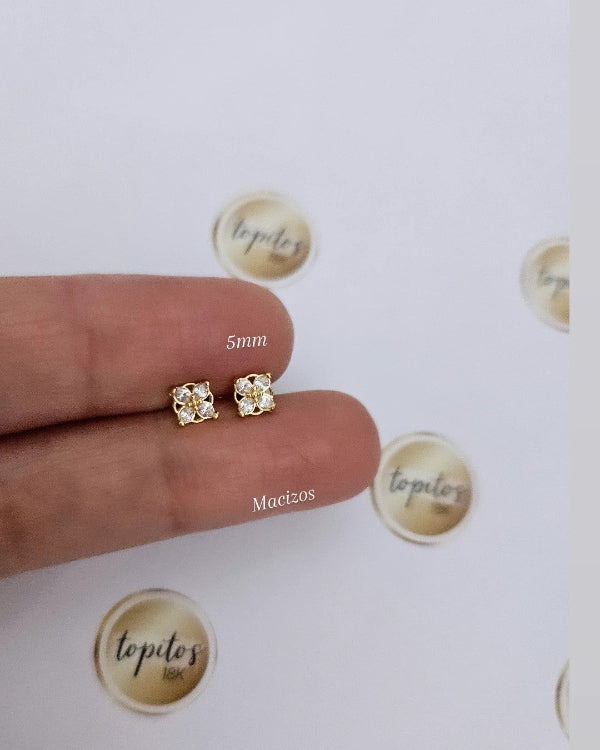 Topos Flores malla 5mm
