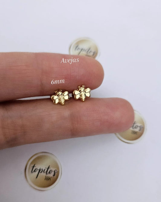 Topos Abejas 6mm macizas