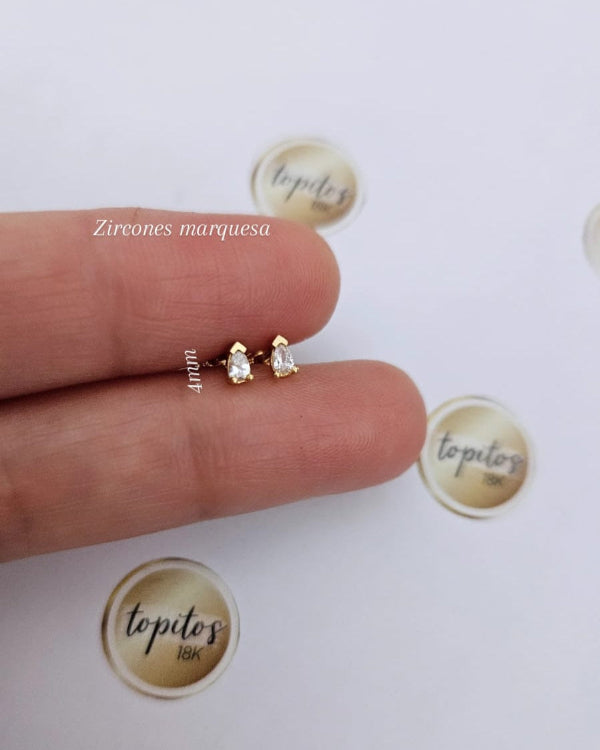 Topos Zircones Marquesa mini 4mm