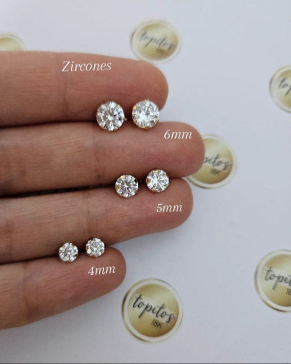 Topos Zircones 5 uñas