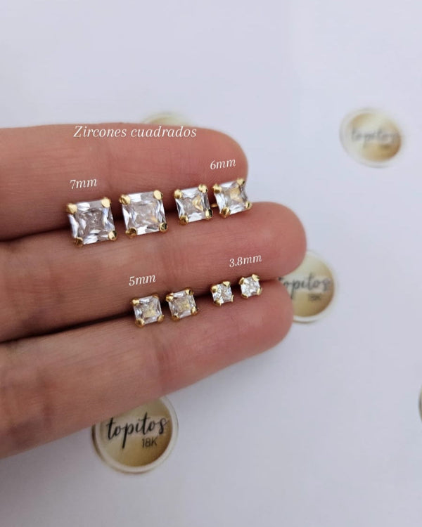 Topos zircones cuadrados