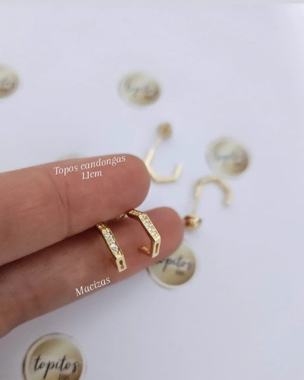 Topos Candongas 1.1cm macizas