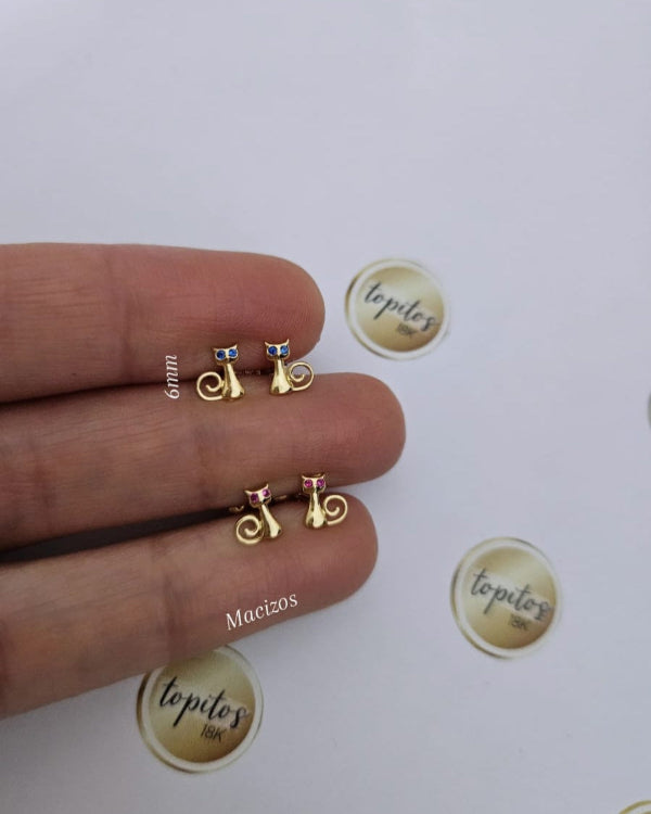 Topos Gatos 6mm cola Enrroscada