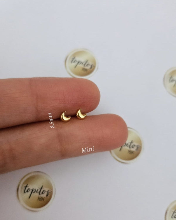 Topos Lunas mini 3.5mm lisas