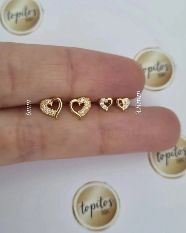 Topos Corazones macizos