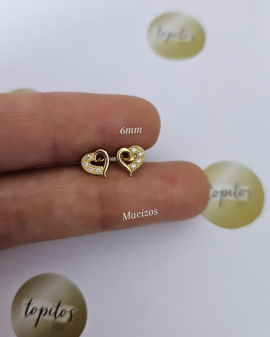 Topos Corazones macizos