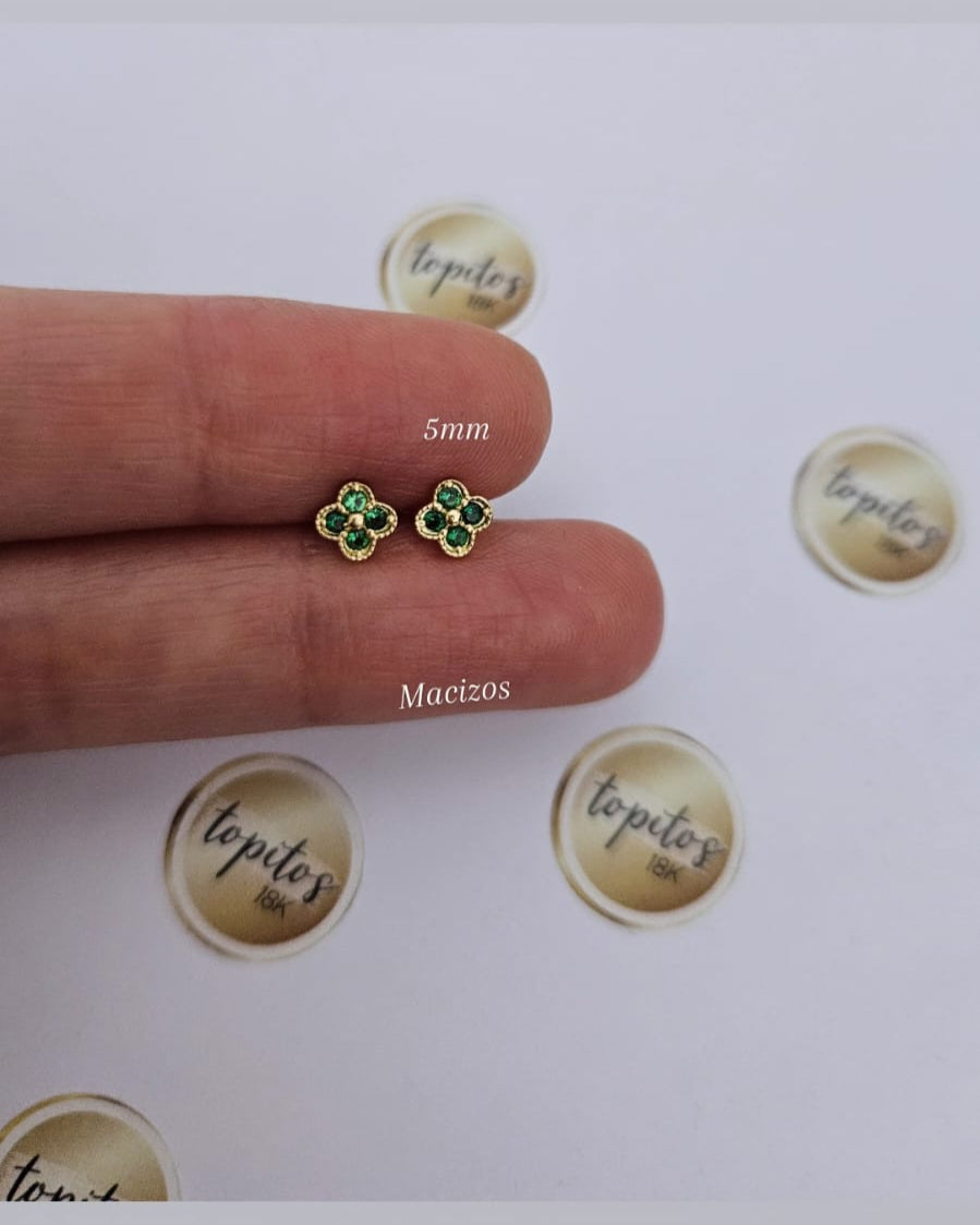 Topos Trebol VC macizos 5mm