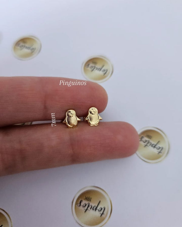 Topos Pinguinos 7mm macizos