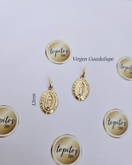 Dije Virgen Guadalupe 1.3cm