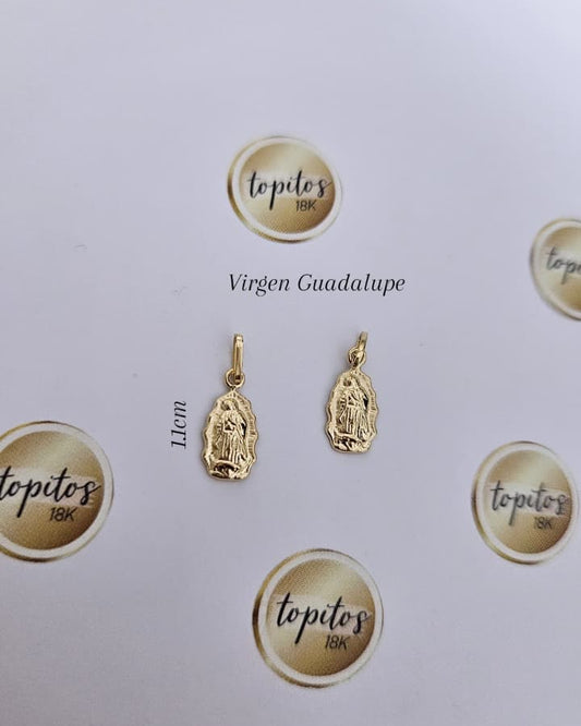 Dije Virgen Guadalupe silueta