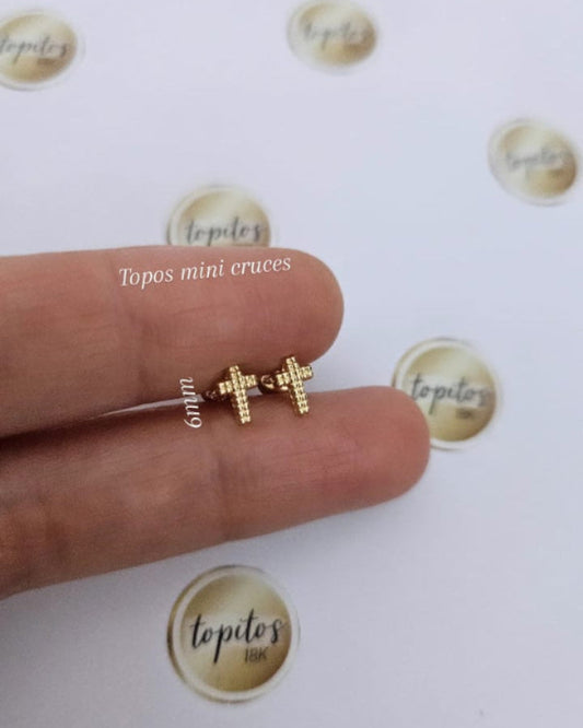 Topos mini cruces 6mm