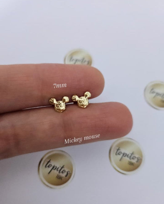 Topos Mickey Mouse 7mm macizos