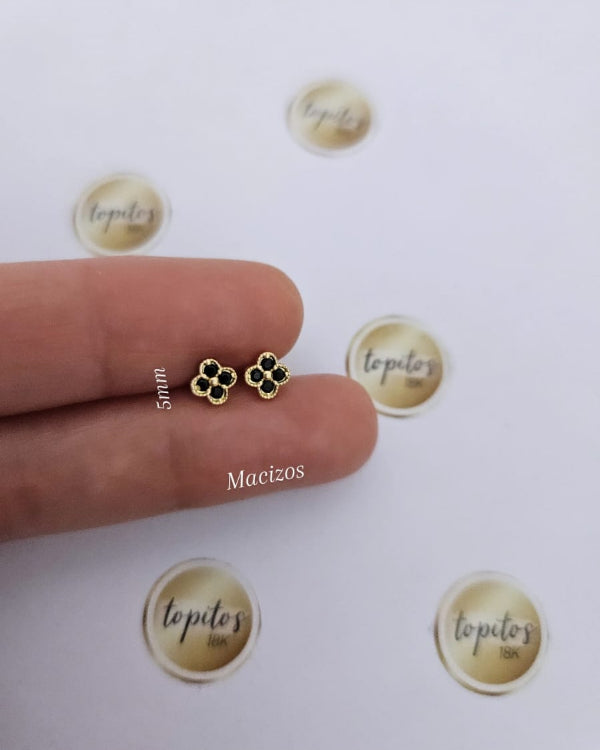 Topos Trebol VC 5mm macizos