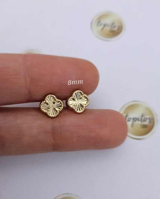 Topos Trebol VC 8mm diamantados