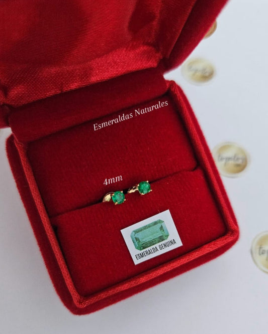 Topos Esmeraldas Naturales 4mm