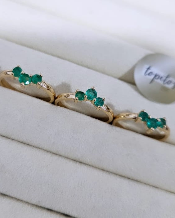 Anillo Esmeraldas Naturales, macizo grueso