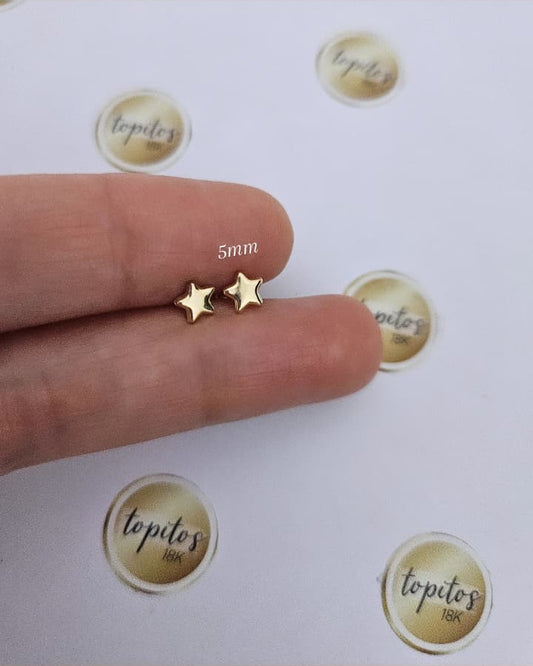 Topos Estrellas 5mm lisas