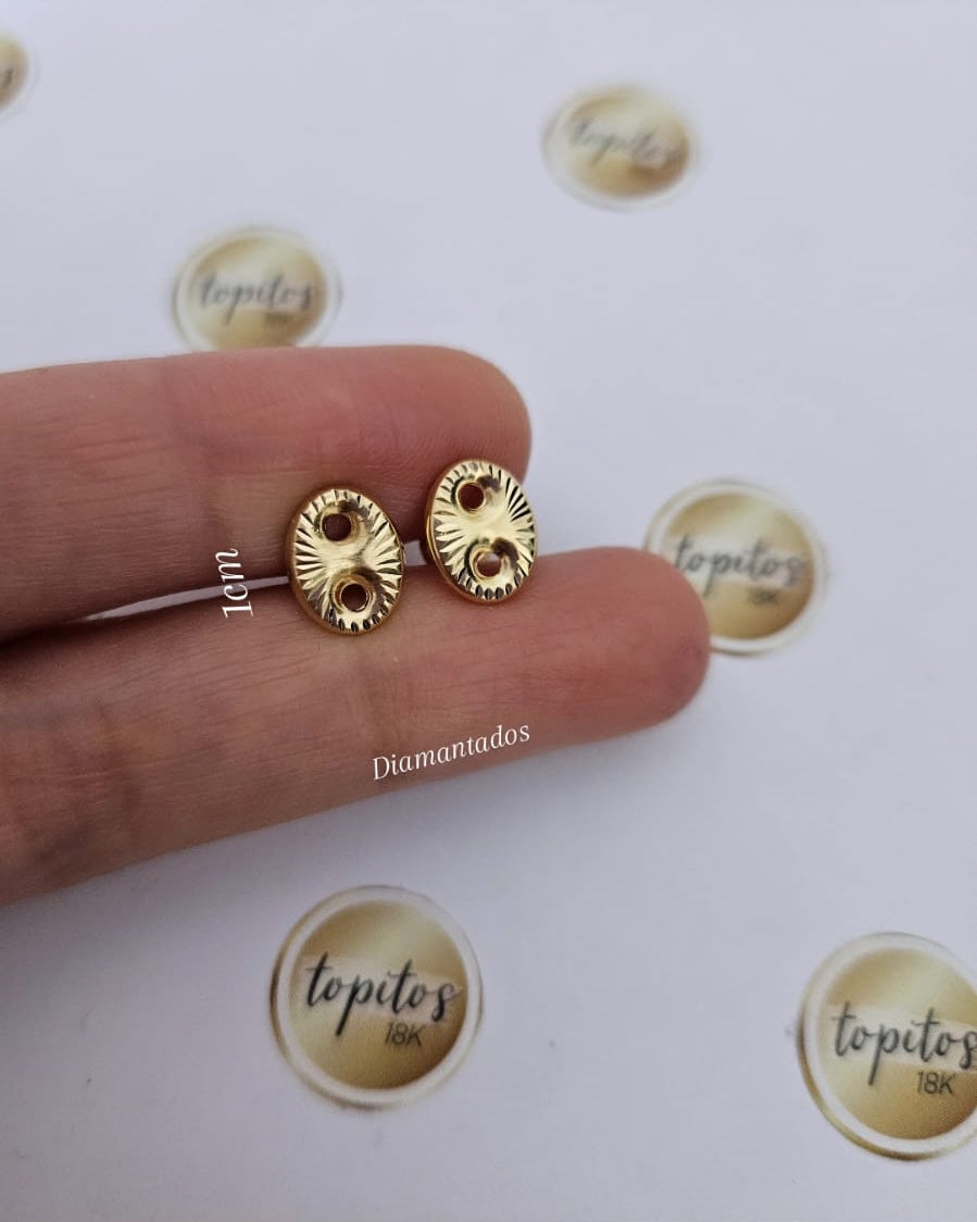 Topos Gucc 1cm diamantados