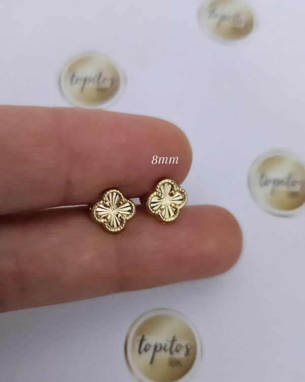 Topos Trebol VC 8mm diamantados