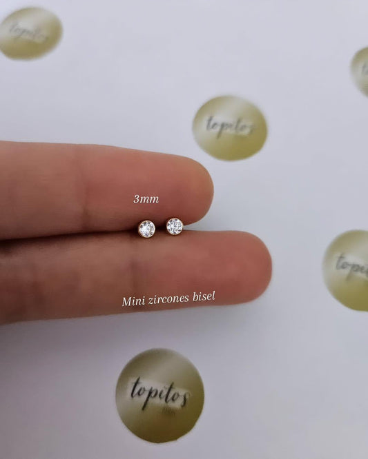 Topos zircones 3mm bisel