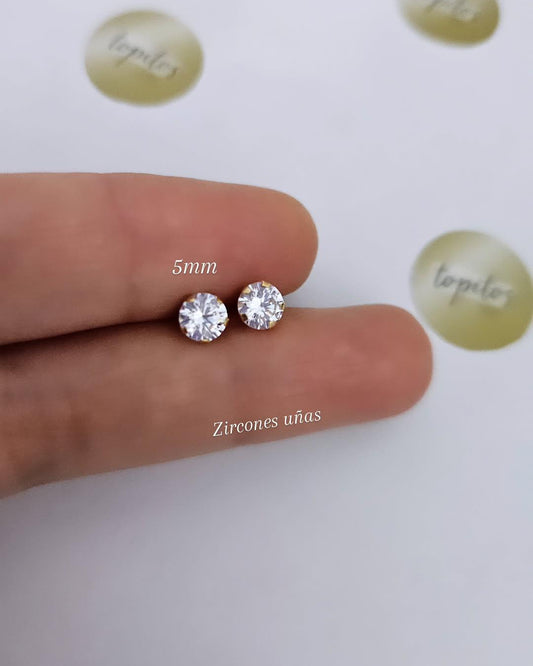 Topos Zircones 6 uñas